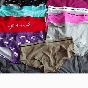 Large vs pink panty bundle panties new